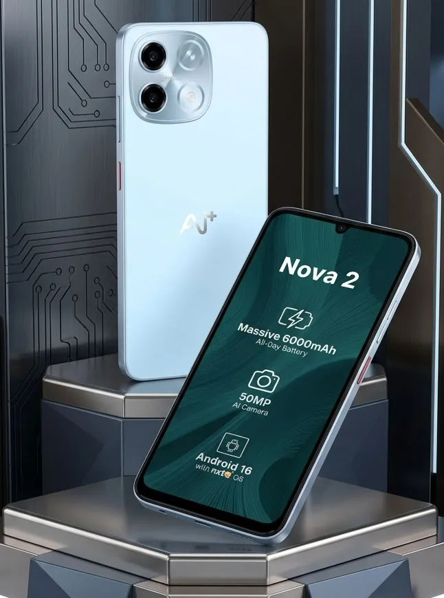 Ai+ Nova 2 5G (Blue, 64 GB) (4 GB RAM) 2
