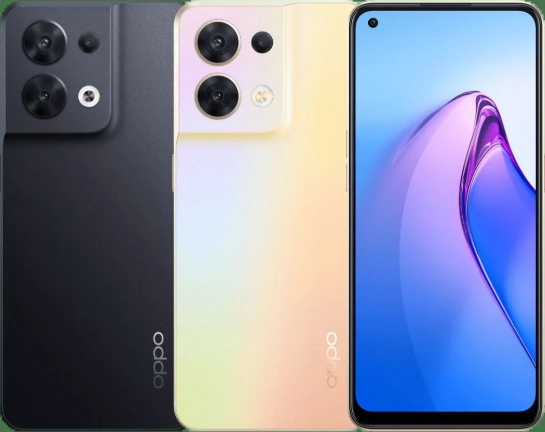 OPPO Reno8 5G (Shimmer Black, 128 GB) (8 GB RAM) 2